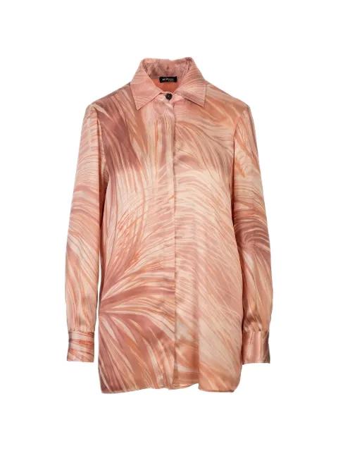 abstract-print shirt by KITON