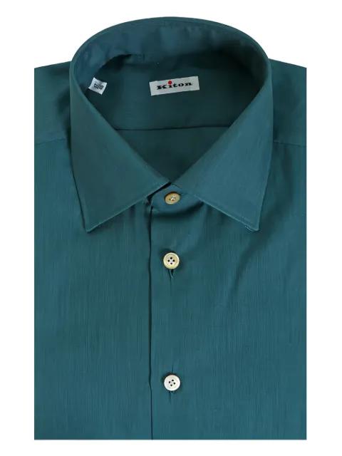 button cotton shirt by KITON