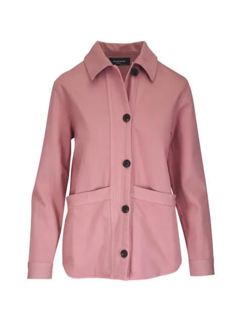 button-up patch-pocket jacket by KITON