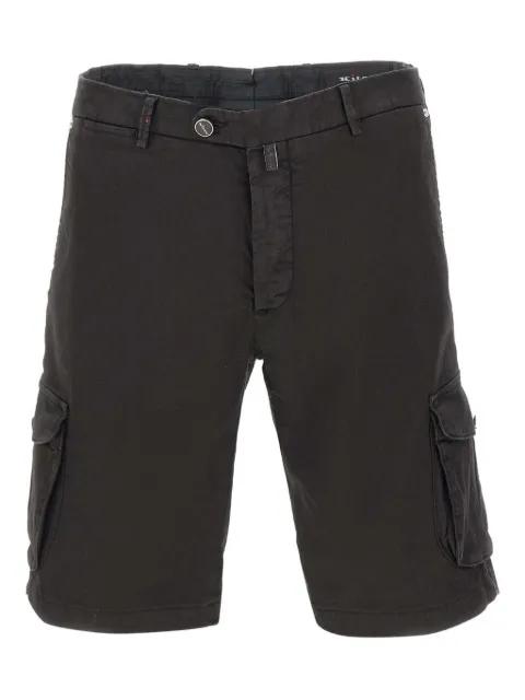 cargo-pocket button shorts by KITON