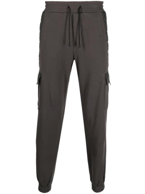 cargo-pocket track pants by KITON