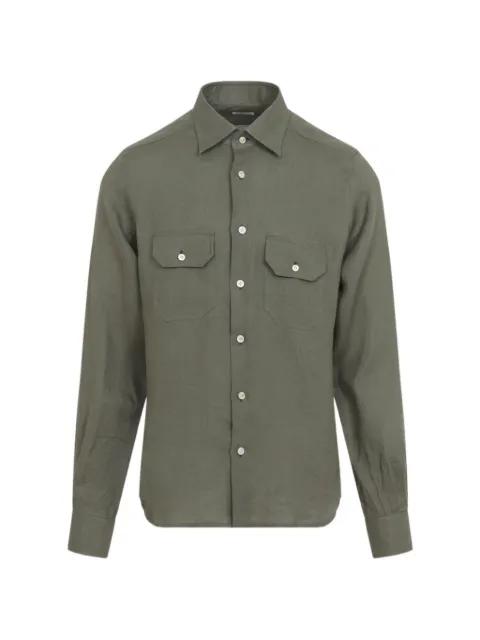 chest-pocket shirt by KITON