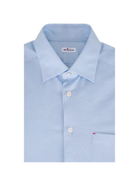 classic-collar shirt by KITON