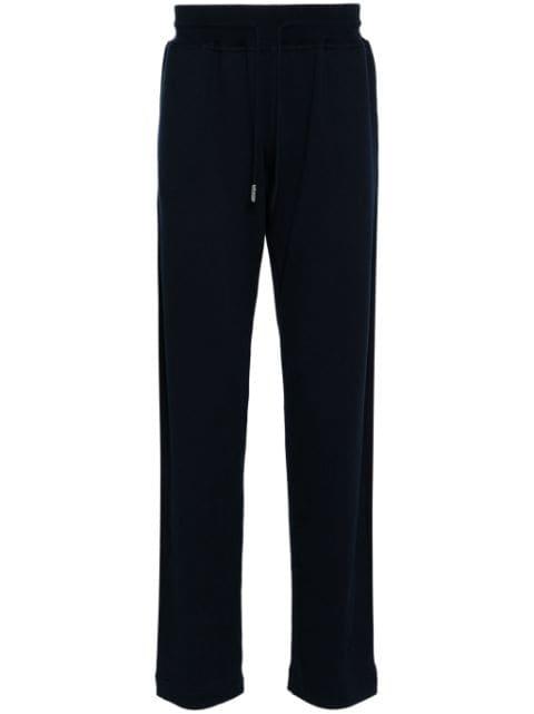 cotton tapered track pants by KITON