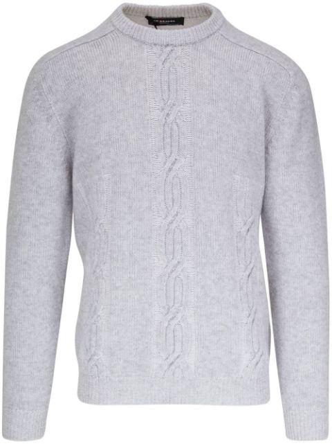 crewneck cashmere jumper by KITON