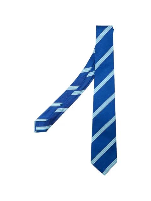 diagonal-stripe tie by KITON