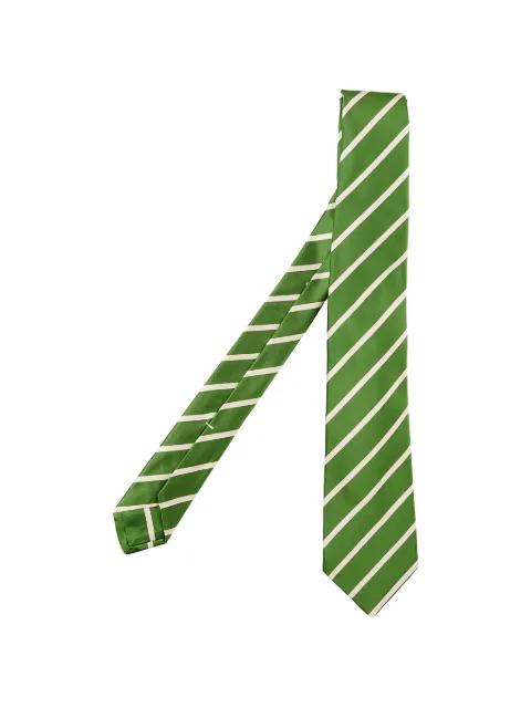 diagonal-stripe tie by KITON