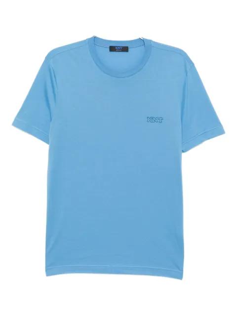 embroidered-logo T-shirt by KITON