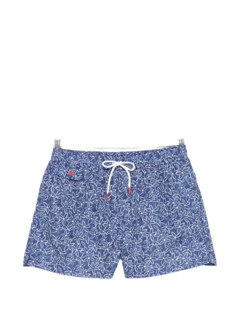 floral-pattern swim shorts by KITON