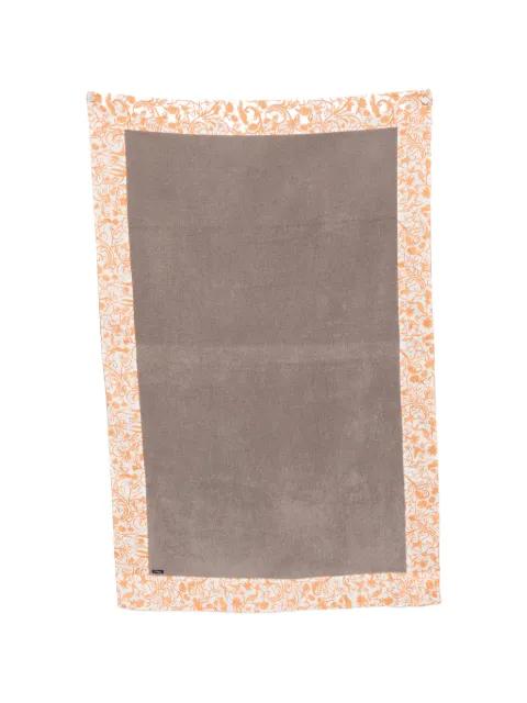 floral-print beach towel by KITON