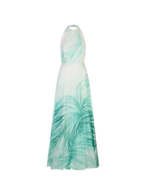 floral-print halterneck maxi dress by KITON
