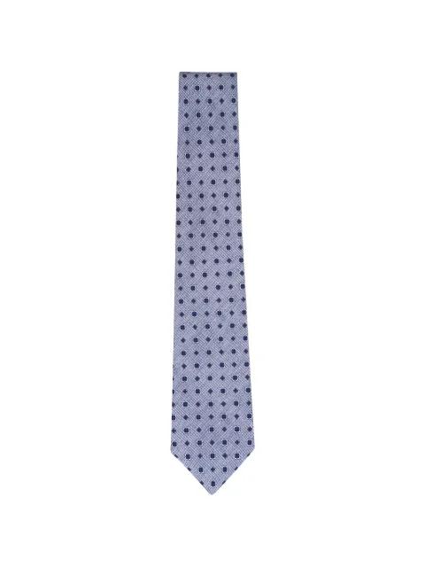 floral-print silk tie by KITON