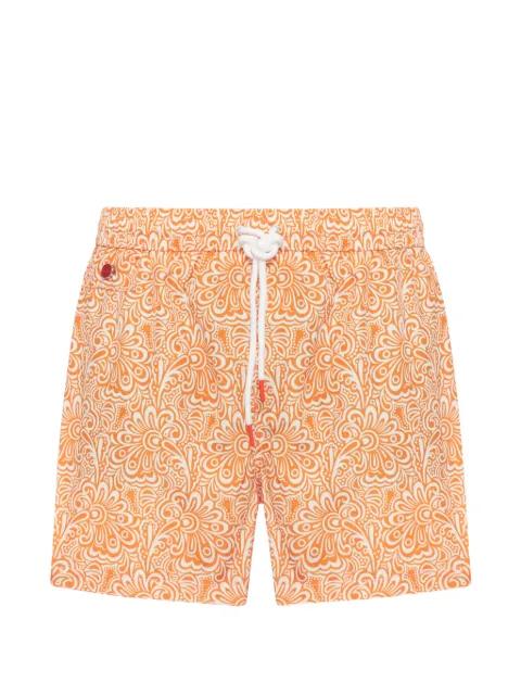floral-print swim shorts by KITON