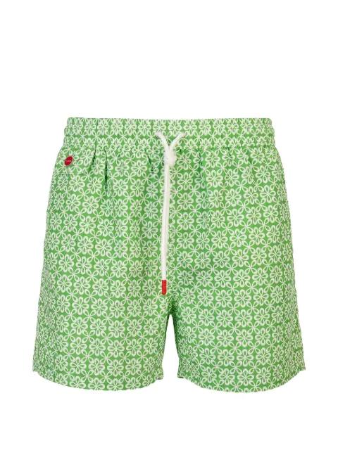 floral-print swim shorts by KITON