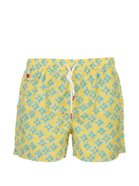 floral-print swim shorts by KITON