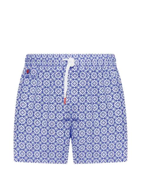 floral-print swim shorts by KITON