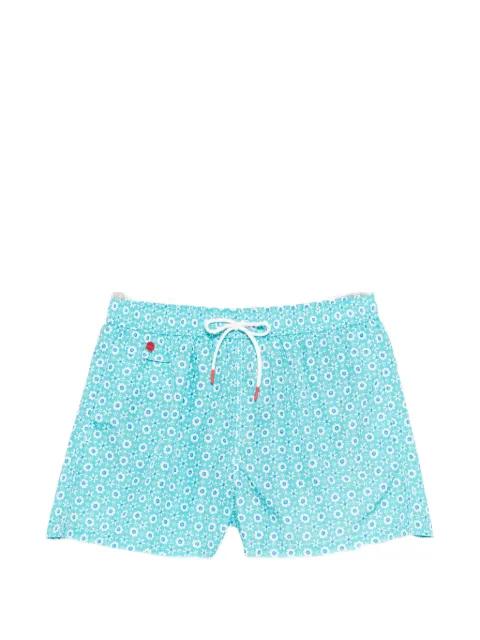floral print swim shorts by KITON