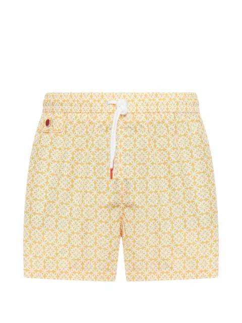 floral-print swim shorts by KITON