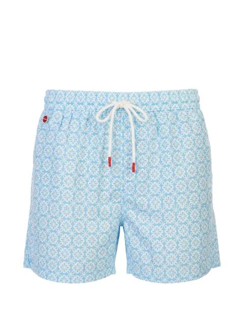 floral-print swim shorts by KITON