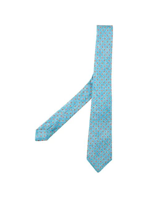 floral-print tie by KITON