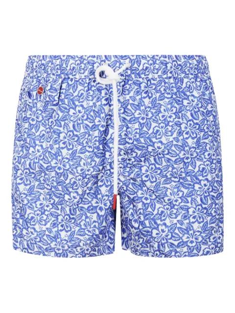 floral swim shorts by KITON