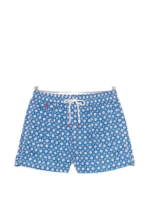 floral swim shorts by KITON