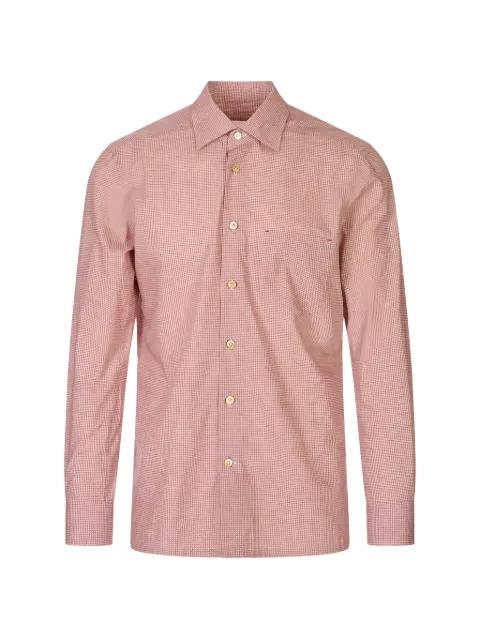 geometric-print long-sleeve shirt by KITON
