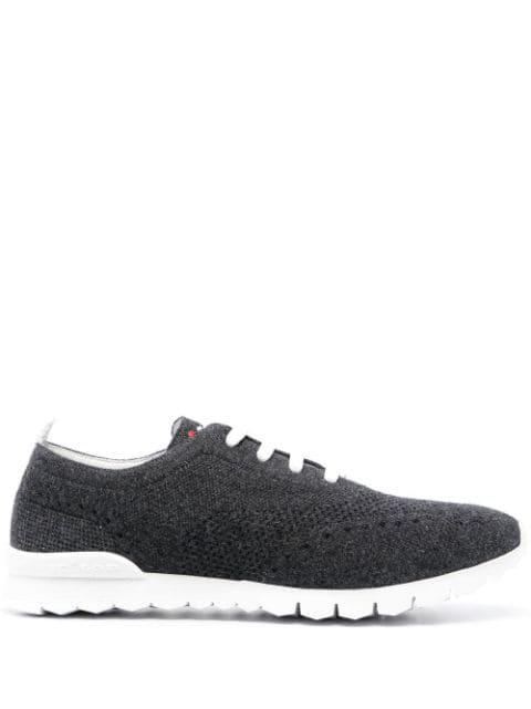 knitted low-top sneakers by KITON