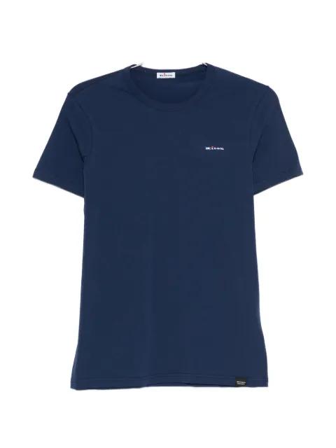 logo-embroidered T-shirt by KITON