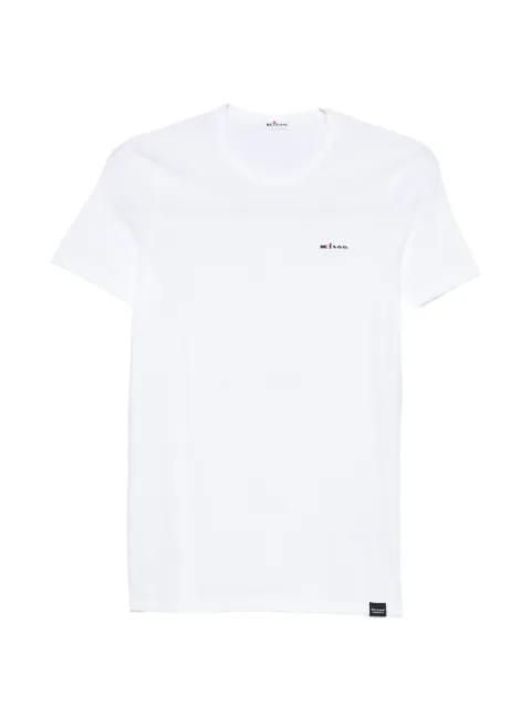 logo-embroidered T-shirt by KITON