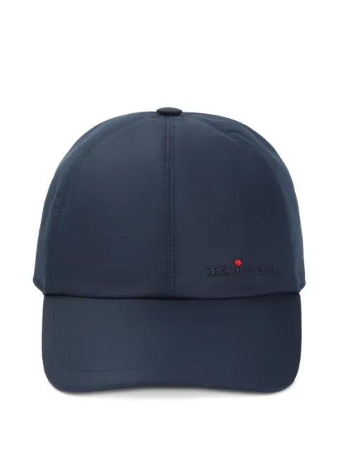 logo-embroidered baseball cap by KITON