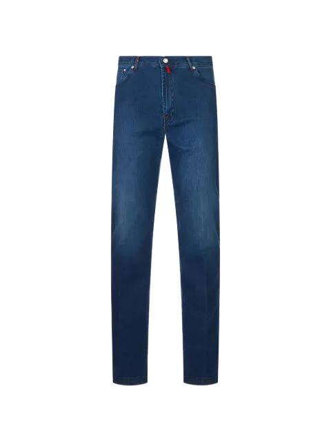 logo-patch jeans by KITON