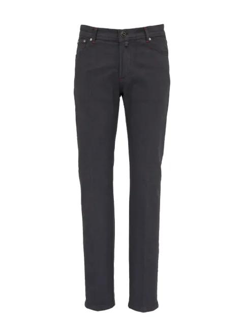 logo-patch jeans by KITON