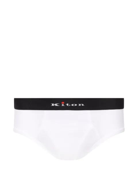 logo-waistband briefs by KITON
