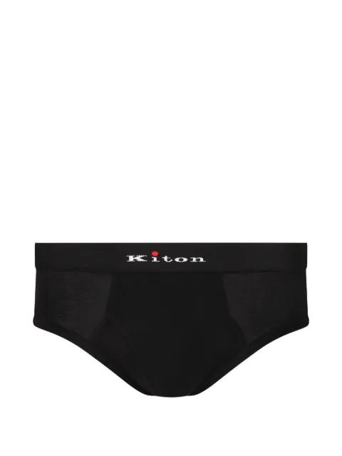 logo-waistband briefs by KITON