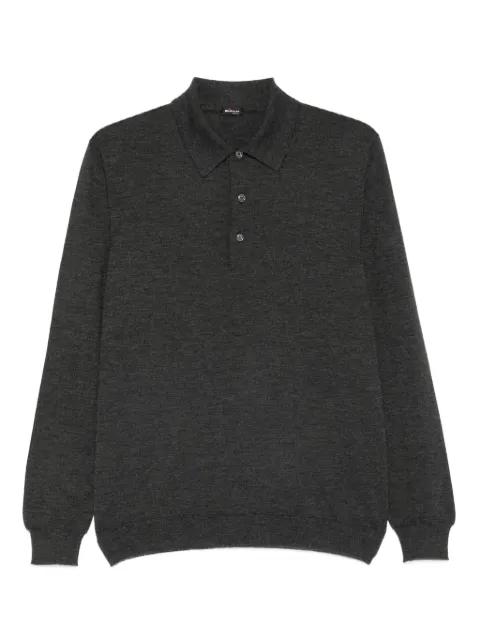 long-sleeve polo sweater by KITON