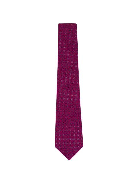 micro-patterned tie by KITON