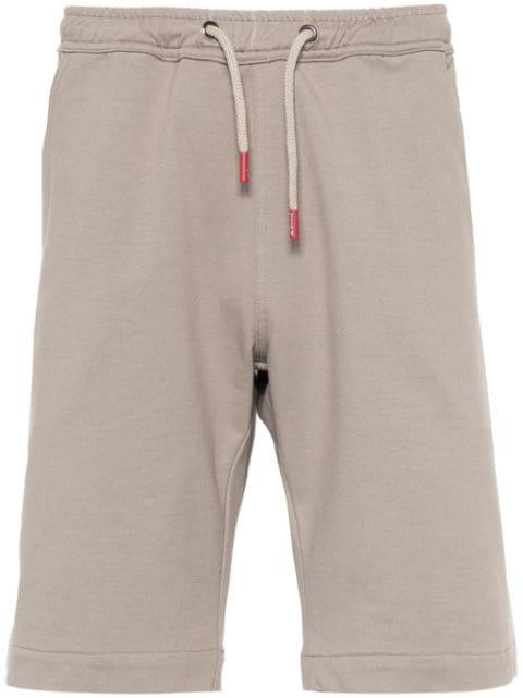 mid-rise track shorts by KITON