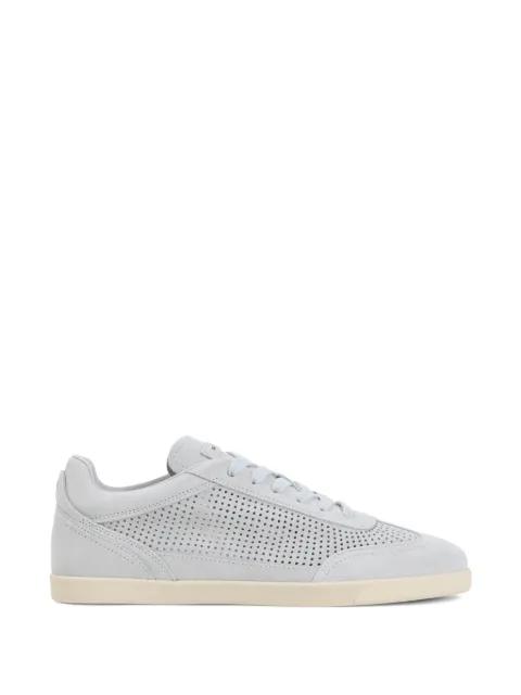 openwork suede sneakers by KITON