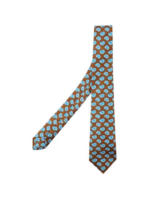 paisley-print tie by KITON