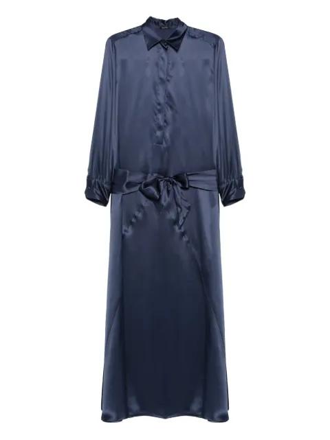 panelled maxi dress by KITON