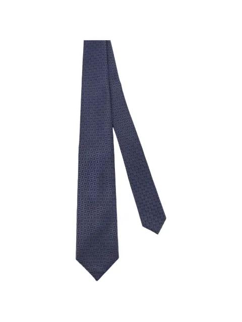 patterned tie by KITON