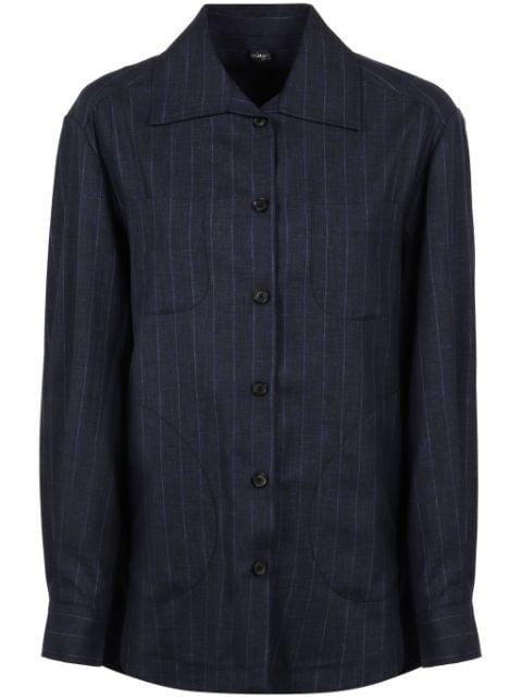 pinstripe shirt by KITON