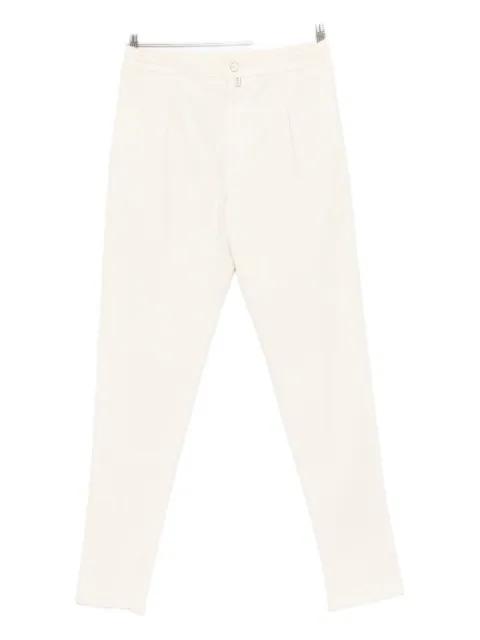 pleat-detail trousers by KITON