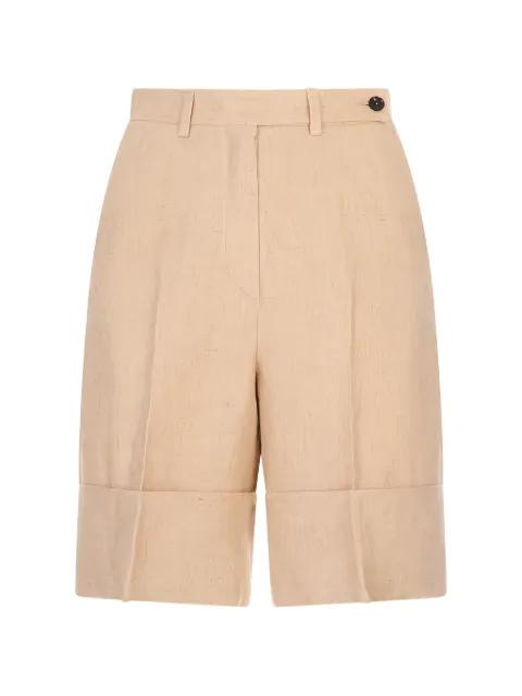 pleated knee-length shorts by KITON