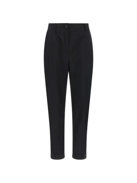 pleated turn-up trousers by KITON