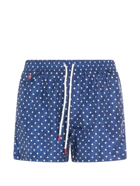 polka-dot swim shorts by KITON
