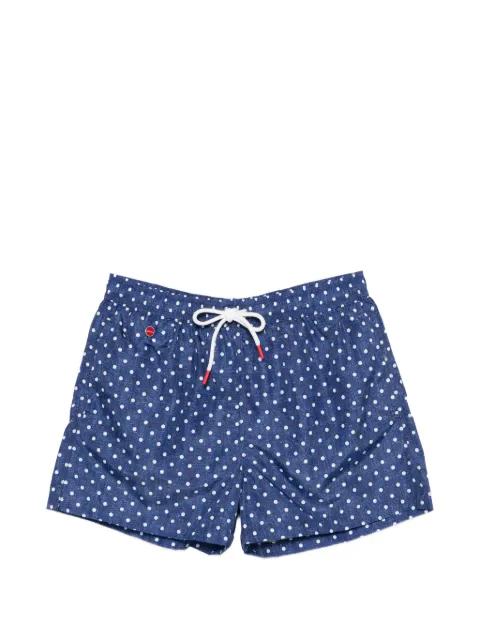 polka-dot swim shorts by KITON