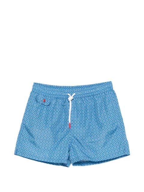 printed swim shorts by KITON