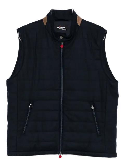 quilted vest by KITON